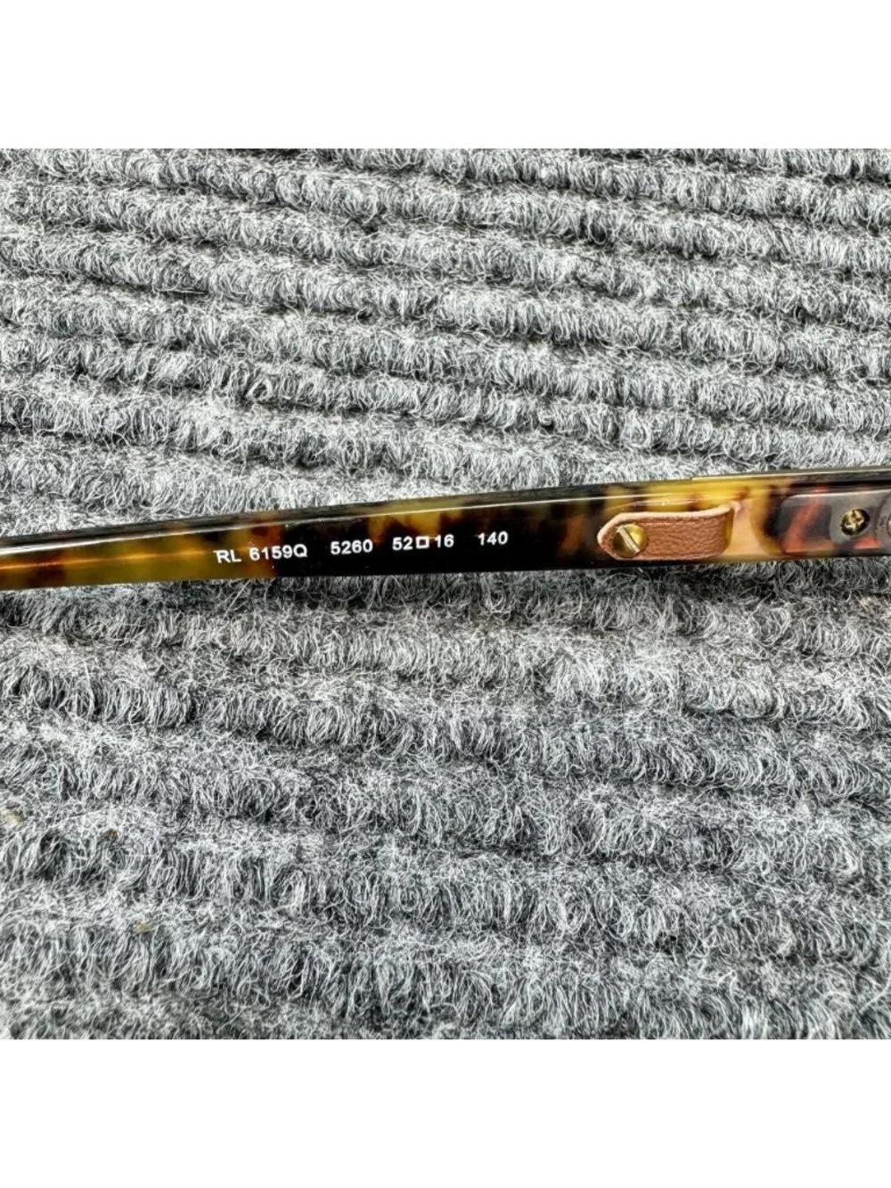 Ralph Lauren Eyeglasses Frames Only RL6159Q 5260 Tortoise Asian Fit 52-16-140